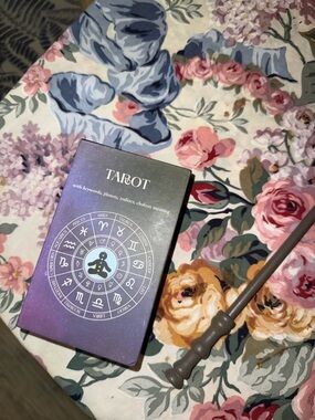Tarot Deck Box with Zodiac Wheel - Purple Gradient
